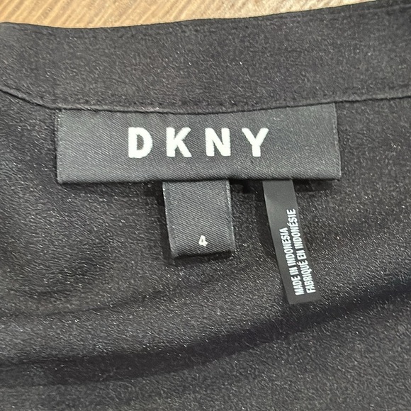 DKNY Women’s Midi Dress Black Size 4 - Picture 3 of 3